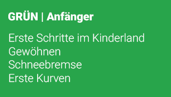 Einteilungskriterium Anfänger